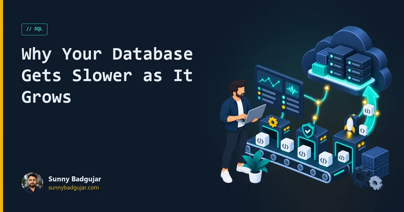 Why Your Database Gets Slower as It Grows (and How to Fix It)